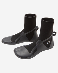 billabong, 3mm Absolute - Neoprenboots mit runder Zehe für Männer, BLACK HASH (ktq0) 3 ABSOLUTE RT BOOT ABYWW00111