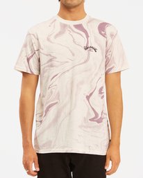 0 Marble Arch Short Sleeve T-Shirt White ABYZT00395 Billabong