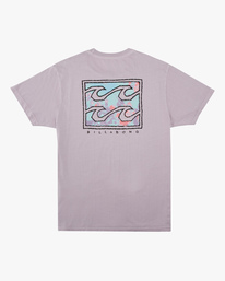 5 Crayon Wave Washed Short Sleeve T-Shirt Purple ABYZT00397 Billabong