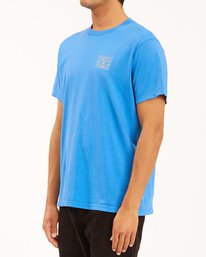 1 Crayon Wave Washed Short Sleeve T-Shirt Blue ABYZT00397 Billabong