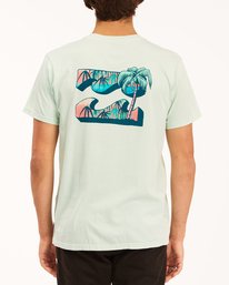 2 Crayon Wave Washed Short Sleeve T-Shirt Multicolor ABYZT00397 Billabong
