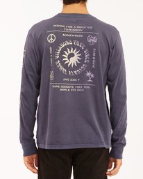 3 Trippin' Wave Washed Long Sleeve T-Shirt  ABYZT00560 Billabong
