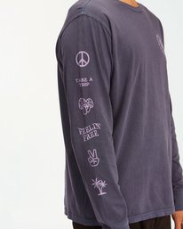6 Trippin' Wave Washed Long Sleeve T-Shirt  ABYZT00560 Billabong