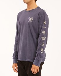 1 Trippin' Wave Washed Long Sleeve T-Shirt  ABYZT00560 Billabong