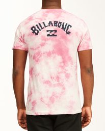 2 Tie Dye Arch Short Sleeve Tee Pink ABYZT00760 Billabong