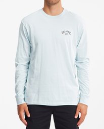 0 Arch Fill Long Sleeve T-Shirt Blue ABYZT00823 Billabong