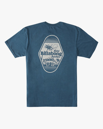 5 Golden Hour Wave Washed Short Sleeve T-Shirt Blue ABYZT00898 Billabong