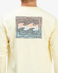 3 Crayon Wave Long Sleeve T-Shirt Multicolor ABYZT00905 Billabong