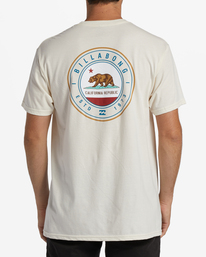 2 Cali Native Rotor Short Sleeve T-Shirt Grey ABYZT01058 Billabong