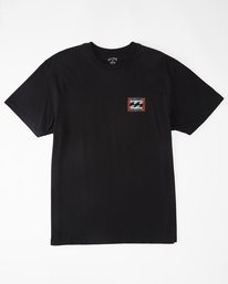 5 Crayon Wave Short Sleeve T-Shirt Black ABYZT01061 Billabong