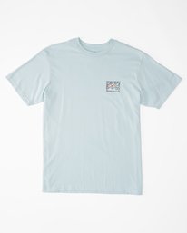 5 Crayon Wave Short Sleeve T-Shirt Blue ABYZT01061 Billabong