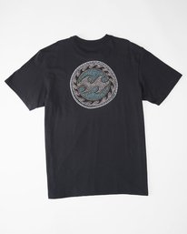 5 Crayon Wave Short Sleeve T-Shirt  ABYZT01061 Billabong