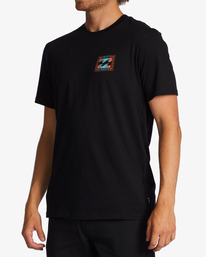 2 Crayon Wave Short Sleeve T-Shirt Black ABYZT01061 Billabong