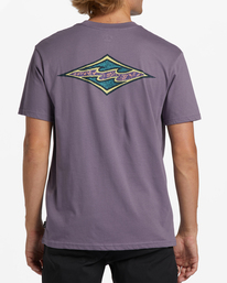 3 Crayon Wave Short Sleeve T-Shirt Pink ABYZT01061 Billabong