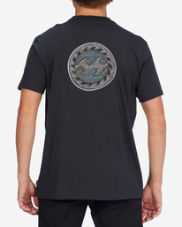2 Crayon Wave Short Sleeve T-Shirt  ABYZT01061 Billabong