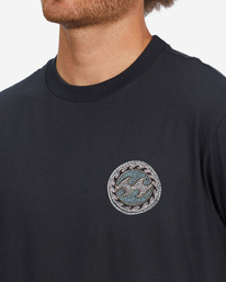 3 Crayon Wave Short Sleeve T-Shirt  ABYZT01061 Billabong