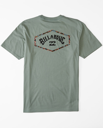 5 Exit Arch Short Sleeve T-Shirt Green ABYZT01064 Billabong