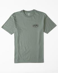 4 Exit Arch Short Sleeve T-Shirt Green ABYZT01064 Billabong