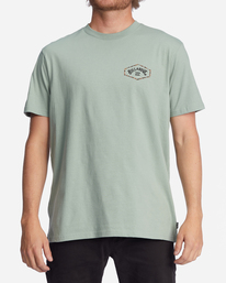 0 Exit Arch Short Sleeve T-Shirt Green ABYZT01064 Billabong