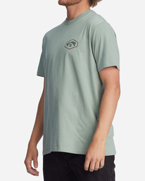 1 Exit Arch Short Sleeve T-Shirt Green ABYZT01064 Billabong
