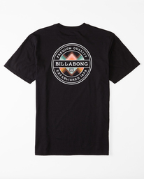 5 Rotor Fill Short Sleeve T-Shirt Black ABYZT01066 Billabong
