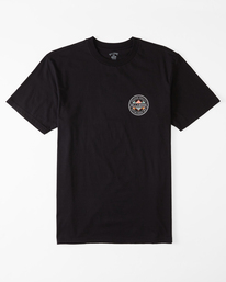 4 Rotor Fill Short Sleeve T-Shirt Black ABYZT01066 Billabong