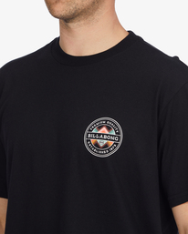 3 Rotor Fill Short Sleeve T-Shirt Black ABYZT01066 Billabong