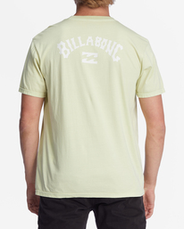 3 Archwave Wave Washed Short Sleeve T-Shirt Green ABYZT01081 Billabong