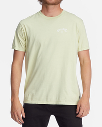 0 Archwave Wave Washed Short Sleeve T-Shirt Green ABYZT01081 Billabong