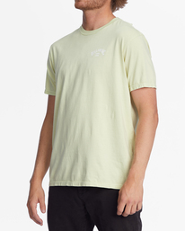 1 Archwave Wave Washed Short Sleeve T-Shirt Green ABYZT01081 Billabong