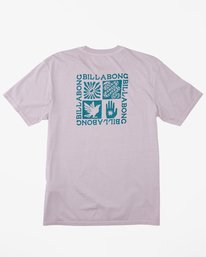 7 Synergy Wave Washed Short Sleeve T-Shirt Purple ABYZT01083 Billabong