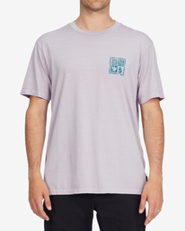 2 Synergy Wave Washed Short Sleeve T-Shirt Purple ABYZT01083 Billabong
