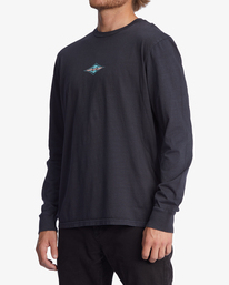 1 Diamond Wave Washed Long Sleeve T-Shirt Black ABYZT01094 Billabong