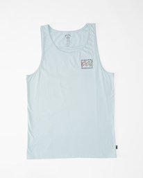 4 Crayon Wave Tank Top Blue ABYZT01096 Billabong