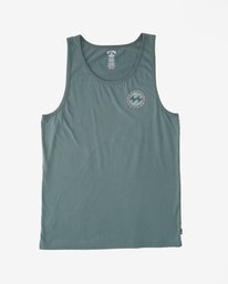 4 Crayon Wave Tank Top Blue ABYZT01096 Billabong