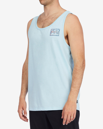 1 Crayon Wave Tank Top Blue ABYZT01096 Billabong
