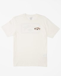 5 A/Div Arch Organic Short Sleeve T-Shirt White ABYZT01138 Billabong