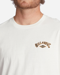 4 A/Div Arch Organic Short Sleeve T-Shirt White ABYZT01138 Billabong
