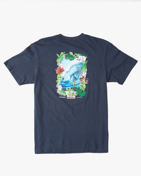 8 Pipeline Tube Short Sleeve T-Shirt Blue ABYZT01203 Billabong