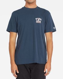 2 Pipeline Tube Short Sleeve T-Shirt Blue ABYZT01203 Billabong