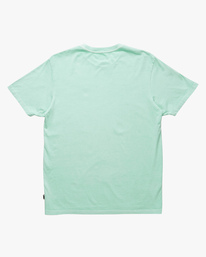 4 Wave Washed Short Sleeve T-Shirt Green ABYZT01220 Billabong