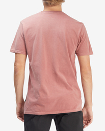 billabong, Wave Washed T-Shirt à Manches Courtes, FADED ROSE (fds) ESSENTIAL WAVE WASHED SS ABYZT01220