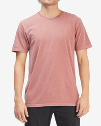 1 Wave Washed Short Sleeve T-Shirt Red ABYZT01220 Billabong