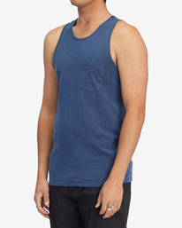 1 Essential Wave Washed Pocket Tank Top  ABYZT01221 Billabong