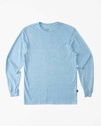 4 Wave Washed Long Sleeve T-Shirt Blue ABYZT01222 Billabong