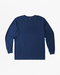 4 Wave Washed Long Sleeve T-Shirt Blue ABYZT01222 Billabong