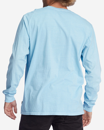 2 Wave Washed Long Sleeve T-Shirt Blue ABYZT01222 Billabong