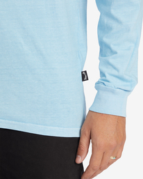 3 Wave Washed Long Sleeve T-Shirt Blue ABYZT01222 Billabong