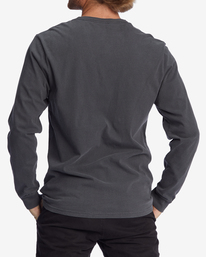 2 Wave Washed Long Sleeve T-Shirt Grey ABYZT01222 Billabong