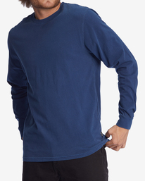 1 Wave Washed Long Sleeve T-Shirt Blue ABYZT01222 Billabong